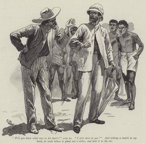 Uma, of Het Strand van Falesa, door Robert Louis Stevenson door Gordon Frederick Browne